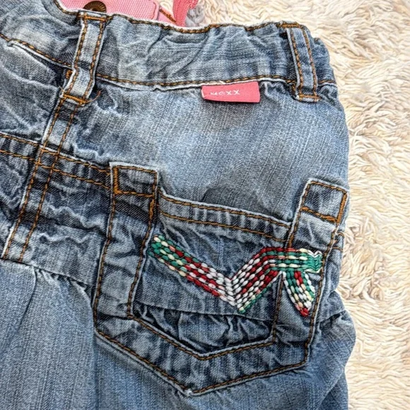 3T girls, summer MEXX Denim Skirt denim Romper, paw, patrol shirt, ROXY shorts - Picture 16 of 16